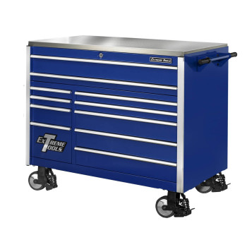 55 Inch 11 Drawer Professional Roller Cabinet