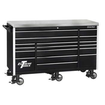 72 Inch Wide 30 Inch Deep Triple Bank Roller Cabinet