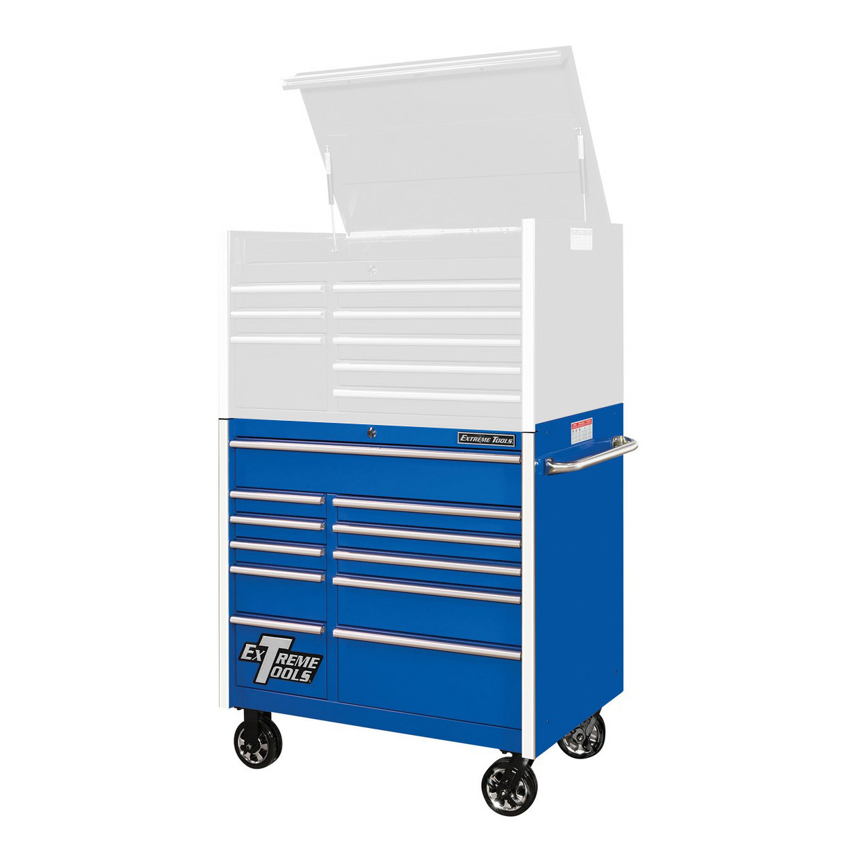 Extreme Tools® 41", 11 Drawer Roller Cabinet, RX Series - Image 4