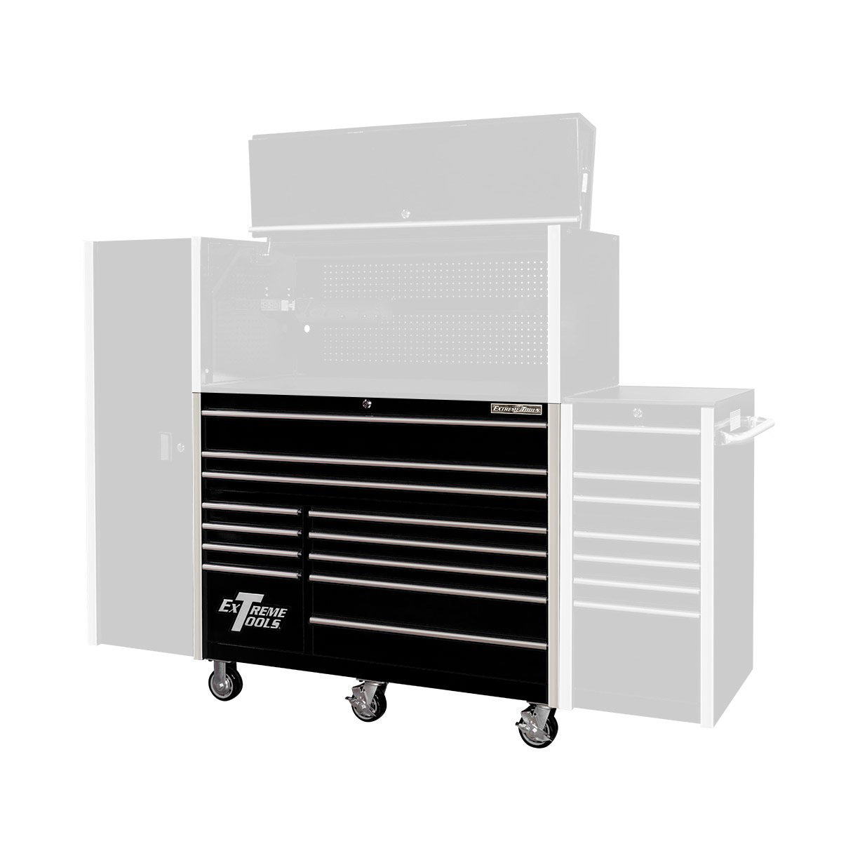 Extreme Tools® 55" 12 Drawer Roller Cabinet, RX Series - Image 7