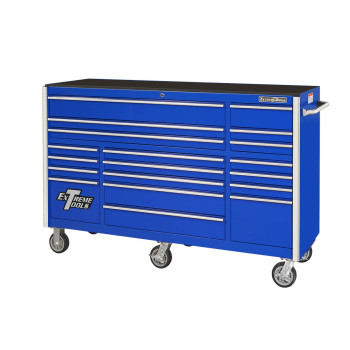 72 Inch Wide 25 Inch Deep Triple Bank Roller Cabinet
