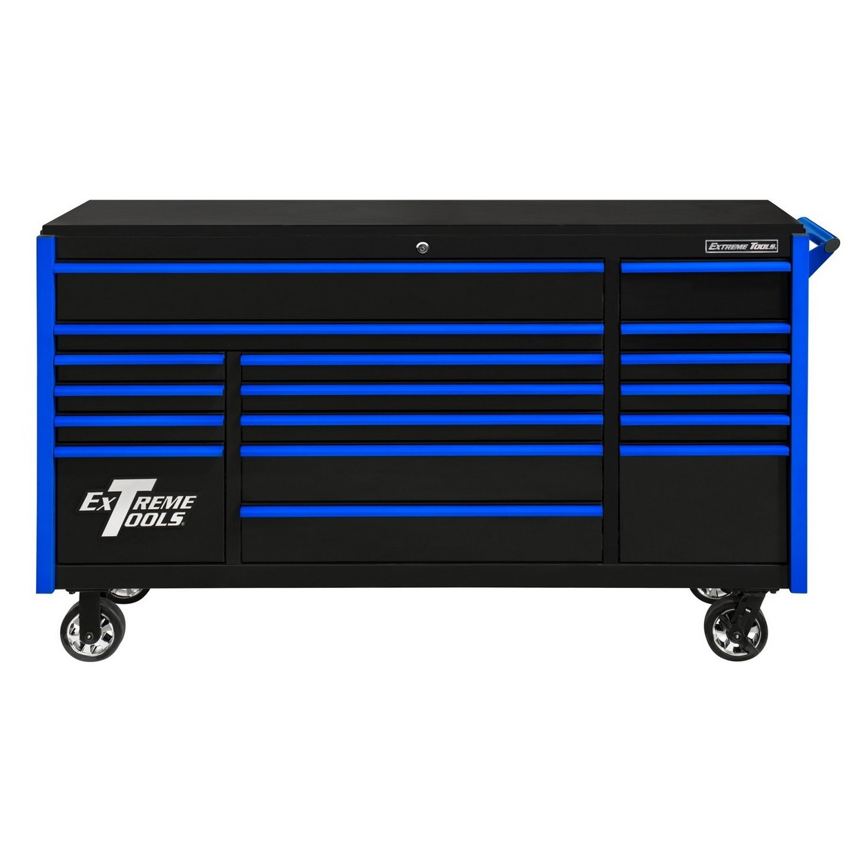 Extreme Tools® DX Series 72” 17 Drawer Roller Cabinet - Image 6