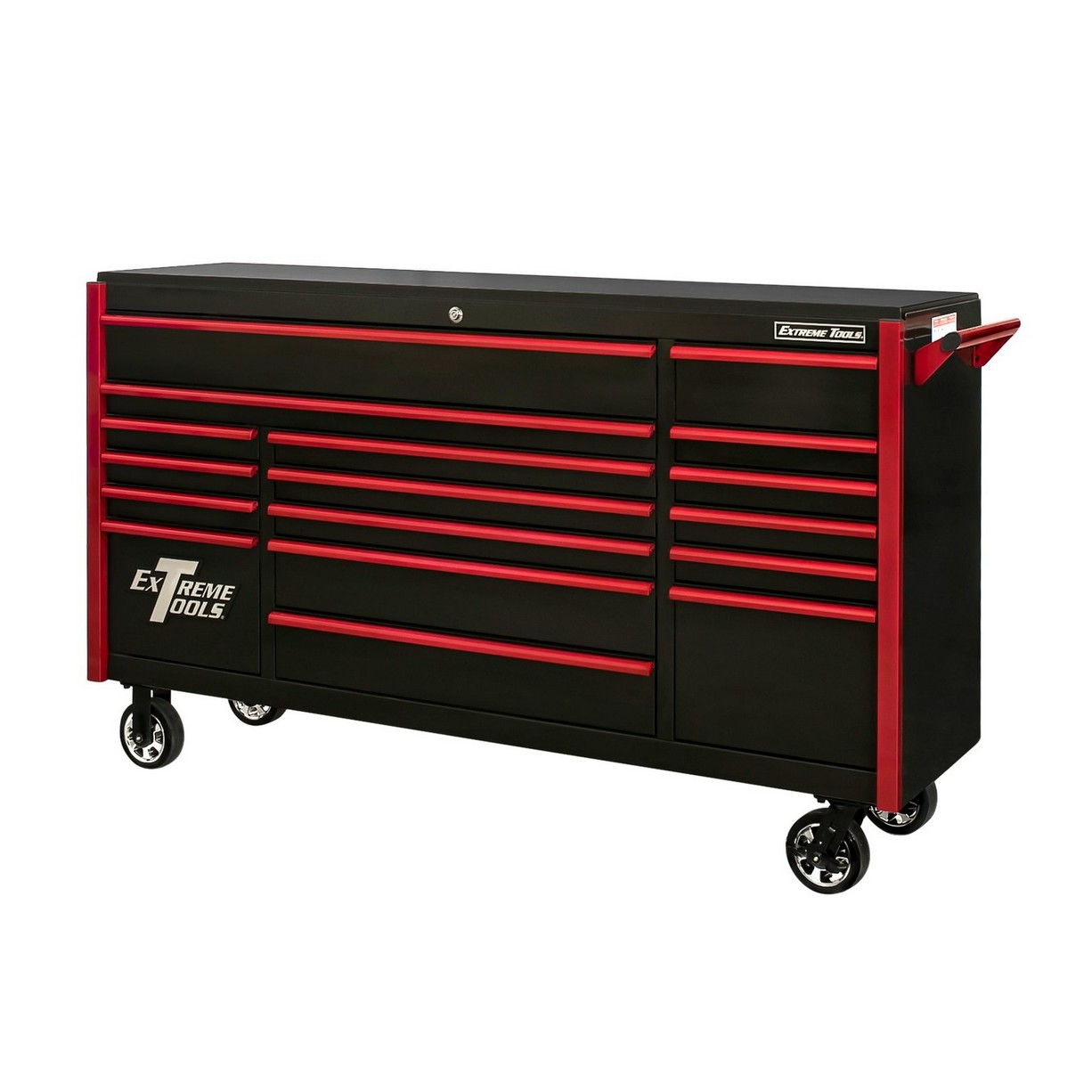 Extreme Tools® DX Series 72” 17 Drawer Roller Cabinet - Image 9