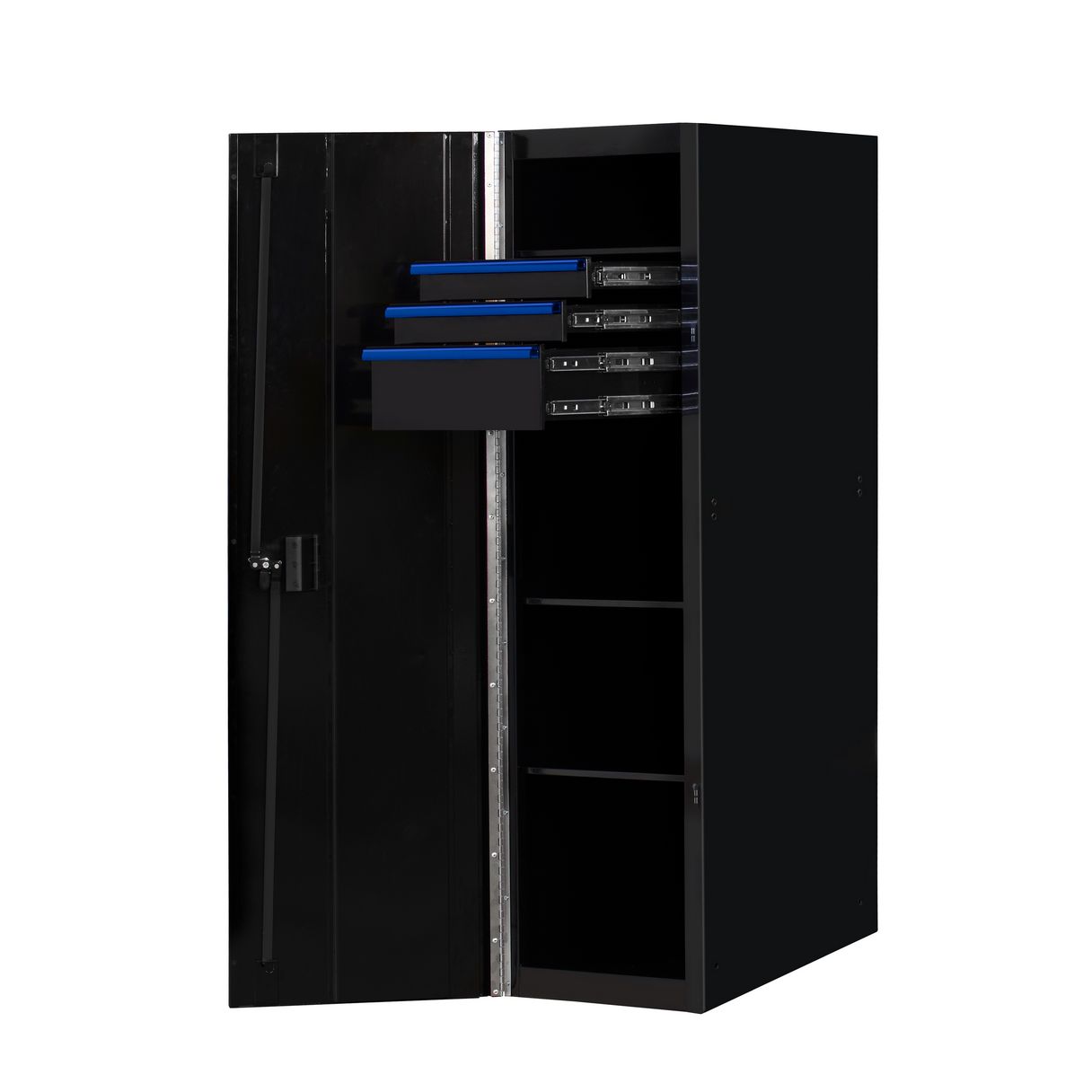 Extreme Tools® RX Series, 19" 3 Drawer and 3 Shelf Side Locker - Image 2