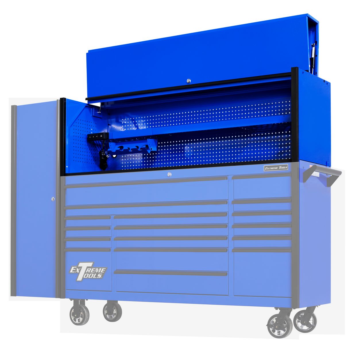 Extreme Tools® DX Series 72” Extreme Power Workstation® Hutch - Image 6